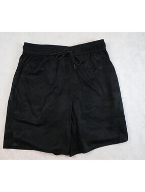 CSG Shorts Mens XL Black Mesh Athletic Gym Stretch Drawstring NWT